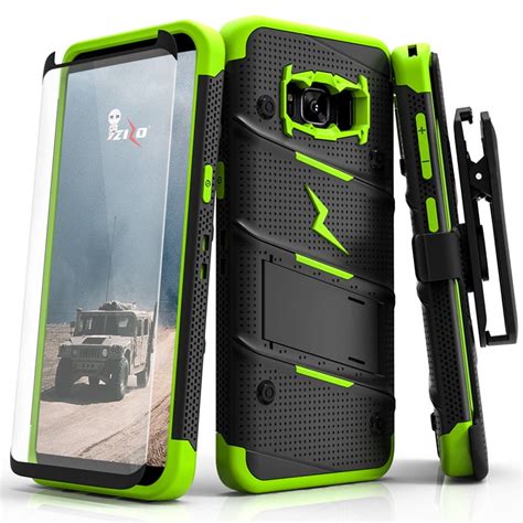 ZIZO BOLT Series for Samsung Galaxy S8 Plus Case Military 